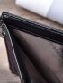 Men Short Pu Wallet Zipper Multi-Purse Wallet Large-Capacity Multi-Card Holder Money Clip
