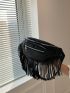 Fringe Decor Fanny Pack Zip Front