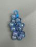 Acrylic Beaded Purse Pendant