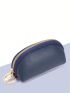 Minimalist Key Case Zipper Blue Car Holder Case