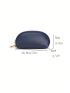 Minimalist Key Case Zipper Blue Car Holder Case