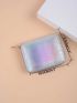 Ladies Fashion Holographic Contracted Card Holder
