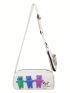 Cartoon Decor Square Bag Small With Coin Purse