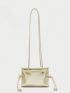Small Square Bag Knot Design Minimalist