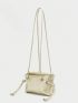 Small Square Bag Knot Design Minimalist