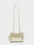 Small Square Bag Knot Design Minimalist