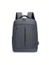 Studded Detail Functional Backpack Zip Front