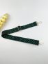 Geometric Pattern Bag Strap Adjustable