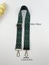 Geometric Pattern Bag Strap Adjustable