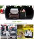 Felt Reusable Shopping Bag With Inner Zipper Pocket Personalized Gifts for Women Teacher Friends Initial Tote Bag Stand Upright Utility Tote Bag Monogram Beach Tote Bag for Wedding Birthday S