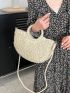 Minimalist Straw Bag