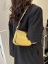 Mini Saddle Bag Gold Funky Chain Strap