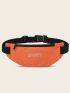 Medium Fanny Pack Letter Embroidery Waterproof Sports Bag Aesthetic
