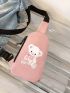 Women Fanny Bag Bear Print Bag New Fashion Waist Bag Girls Cute Purse