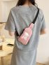 Women Fanny Bag Bear Print Bag New Fashion Waist Bag Girls Cute Purse