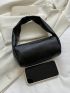 PU Hobo Bag Small Zipper