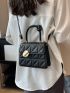 New Mini Solid Color Flap Fashionable Women's Handbag Oblique Shoulder Bag