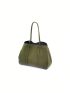 Hollow Out Design Shoulder Tote Bag Fashion With Coin Purse, Large Capacity Tote Bag For Work And Travel