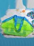Large Capacity Beach Bag Green Vacation