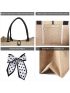 BeeGreen Initial Tote Bags Burlap Bags with Inner Zipper Pocket Jute Birthday Gifts for Women with Canvas Front Pocket Monogrammed Embroidery Beach Tote Bags for Mom Bridesmaid Teacher Friends I
