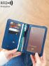 Letter Graphic Passport Case