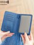 Letter Graphic Passport Case