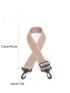 Two Tone Wide Adjustable Bag Strap Polyester