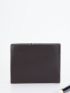 Letter Graphic Small Wallet Bifold Vintage Pu