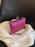 Glitter Box Bag Mini Clip Top Glamorous For Party