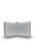 Mini Box Bag Rhinestone Decor Chain Strap For Prom