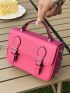 Stylish Handbag Satchel Bag Women Simple Hand-held Messenger Bag