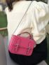 Stylish Handbag Satchel Bag Women Simple Hand-held Messenger Bag