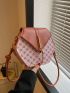 Mini Novelty Bag All Over Print Tassel Decor Flap For Daily