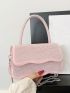 Studded Decor Novelty Bag Small Top Handle Flap