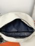 Medium Fanny Pack White Minimalist For Daily