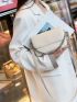 Mini Flap Square Bag Chain Minimalist
