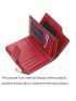 Letter Graphic Small Wallet PU