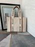 Random Letter Decor Shopper Bag