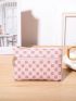 Geometric Pattern Coin Purse Zipper Fashion Style