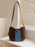 New Fashion Pu Bag Women Shoulder Bag Messenger Vintage Crossbody Ladies Bag Solid Color