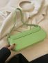Medium Novelty Bag Green Paper Clip Decor