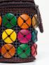 Mini Women Handmade Beaded Coconut Shells Shoulder Bag, Woven Travel Cute Bag Bohemian