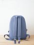 5pcs Bag Sets Classic Backpack Square Bag Pencil Bag Coin Purse
