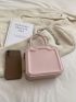 Mini Box Bag PU Pink