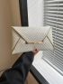 Medium Envelope Bag Geometric Pattern Flap