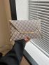 Medium Envelope Bag Geometric Pattern Flap