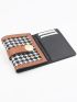 PU Small Wallet Houndstooth Pattern