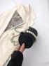 Mini Studded & Faux Pearl Decor Bucket Bag Fashion
