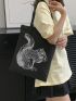 Casual Style Shopper Bag Double Handle