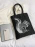 Casual Style Shopper Bag Double Handle